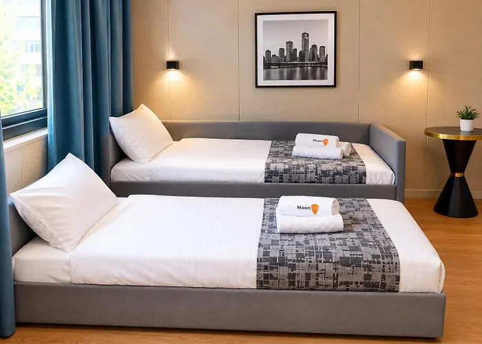 Mooncity & Boardinghouse Otel Frankfurt am Main